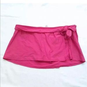 Pink Tommy Bahama side tie bikini bottoms. Size Large.